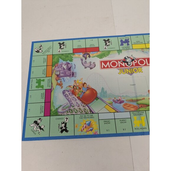 Monopoly 1999 Junior Game Replacement Board - Picture 4 of 6